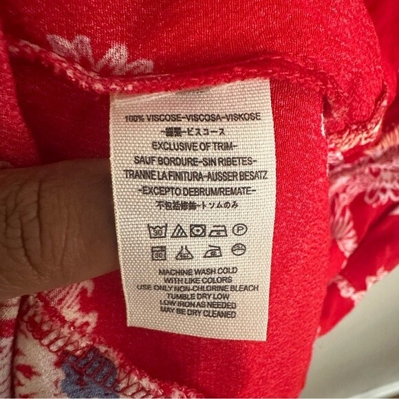 Free People Dresses Free People Blue Hawaii Mini Dress Size XS - Picture 5 of 8